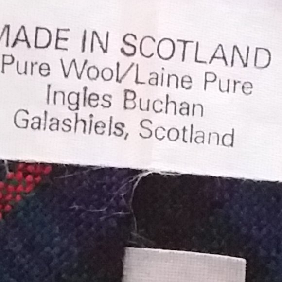 Mac Donald tartan 100% wool tie - Picture 6 of 7